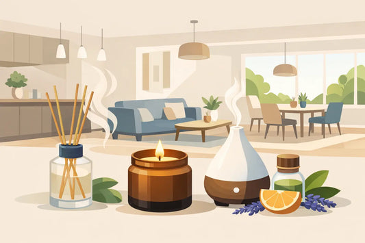 Best Scents for Open Plan Living Spaces