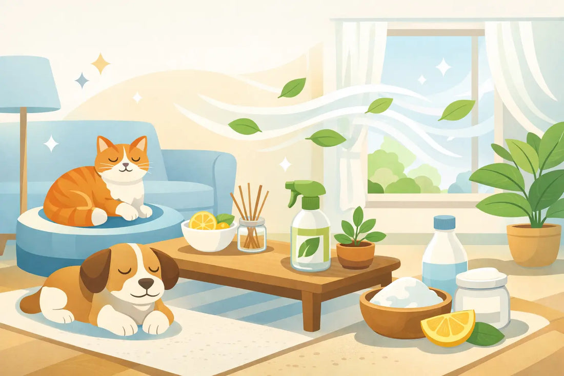 How to Remove Pet Smell From Home Naturally