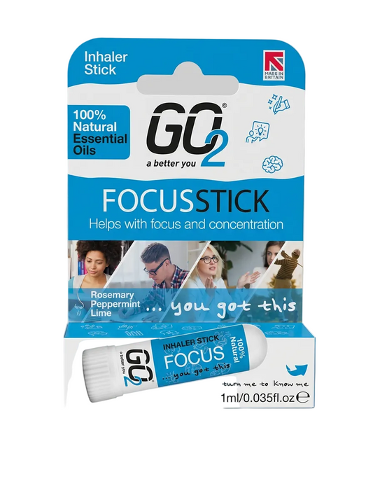 Go2 FOCUS - Stay Sharp Essential Oil Inhaler
