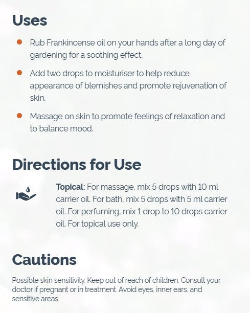 Frankincense The purest Oil from doTERRA 15ml